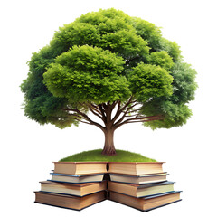 National Book Lovers Day PNG illustration