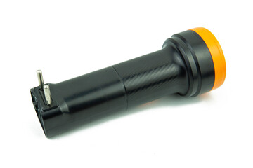 Flashlight isolated on white background