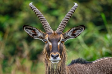 Fototapeta premium Male Waterbuck in Murchison Falls NP Uganda