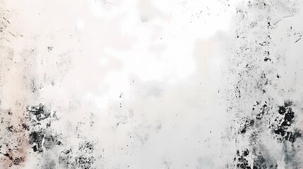 Abstract grunge texture with white, gray and brown colors with rough scratches and splatters.