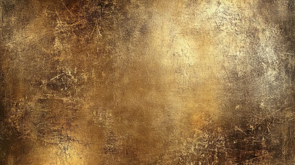 Obraz premium This luxurious gold background has a textured, slightly worn look. It's perfect for adding a touch of glamour to fashion projects.