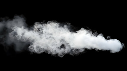 Photorealistic Smoke on Black Background