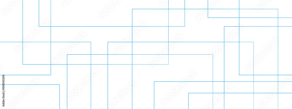 Poster Abstract Elegant white and Blue Background. Colourful geometric pattern square and random lines triangle. Random lines triangle shape with luxury concept.