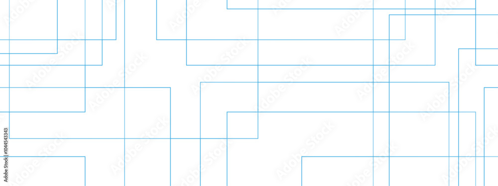 Aufkleber Abstract Elegant white and Blue Background. Colourful geometric pattern square and random lines triangle. Random lines triangle shape with luxury concept.