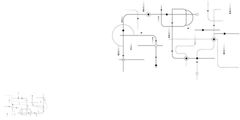 Vectors Abstract connecting lines and dots. Social networking, network connection and global communication technology background