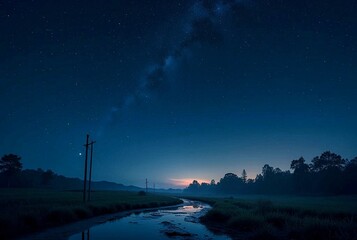 Silent Night Under the Milky Way