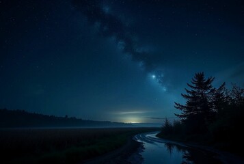 Silent Night Under the Milky Way