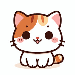 Cute Cat Vectors & Illustrations