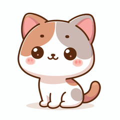 Cute Cat Vectors & Illustrations