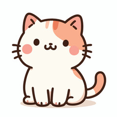 Cute Cat Vectors & Illustrations