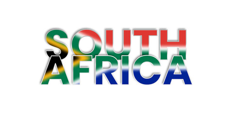 south africa text png file transparent background