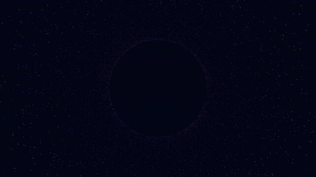 A sleek black circle against a dark backdrop, lending itself as a versatile design feature or a complementary element within a larger composition