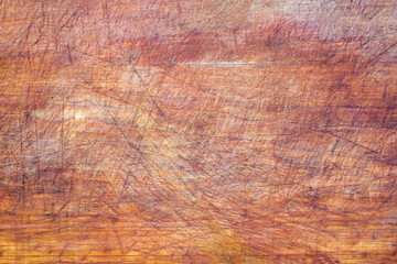 Old shabby mahogany. The texture of scratched wood.