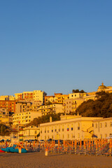 Fototapeta premium Beach in Rodi Garganico, Apulia, Italy
