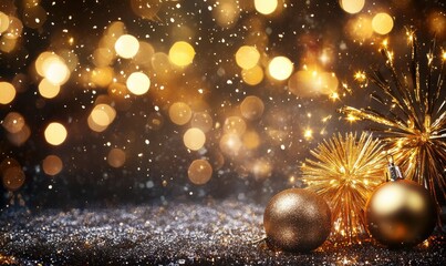 Happy New Year 2025 background