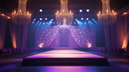 Elegant Stage Setting