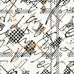 abstract background with alphabet	