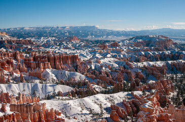 Bryce Canyon National Park in winter 