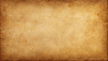 Fototapeta premium Old vintage paper with a textured brown background, aged, antique, parchment, old, retro, vintage, grunge, texture, sheet, blank