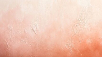 Fototapeta premium Soft gradient in a peach hue with a subtle fuzzy texture