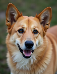 The dog is a common household pet that belongs to the mammal category.