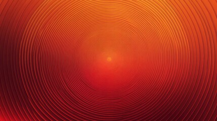 concentric circles in shades of red and orange, creating a sense of depth and motion, perfect for dynamic presentations