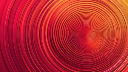 concentric circles in shades of red and orange, creating a sense of depth and motion, perfect for dynamic presentations