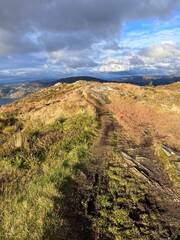 Beautiful Hiking Trial Ådnanipa Arna Bergen Norway