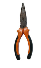 Orange and Black Pliers.