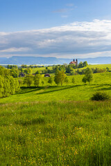 Church of St. Markets, Sonov near Broumov, Eastern Bohemia, Czech Republic