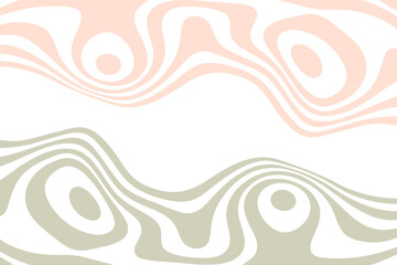Fototapeta premium Amazing smooth lines effect on grey - white and pink - white vector illustration. Eps 10
