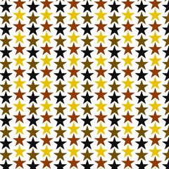4 different colored star illustrator pattern background
