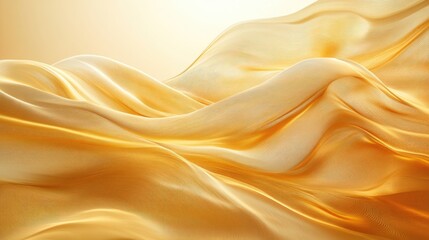 Obraz premium Abstract golden fabric background. This image can be used for branding, packaging, and advertising.