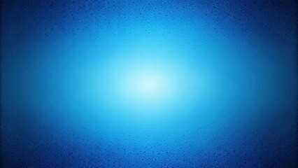 Obraz premium Symmetrical blue gradient background with grainy texture