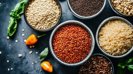 Incorporating whole grains like quinoa, brown rice, and oats adds fiber and essential nutrients to your plant-based lifestyle