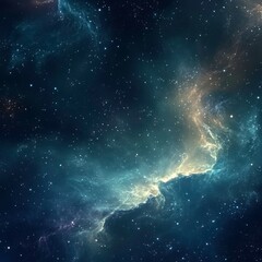 Obraz premium Abstract cosmic background with starry skies