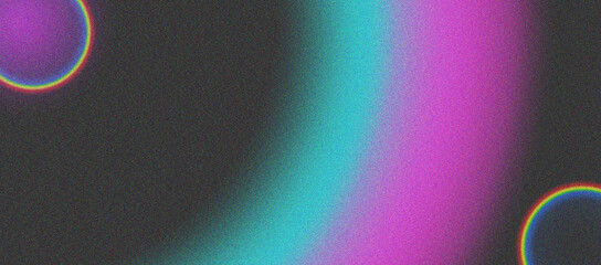 Abstract black blue red pink yellow color wave grainy noisy banner backdrop design background