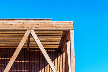 Modèle de pergola en bois