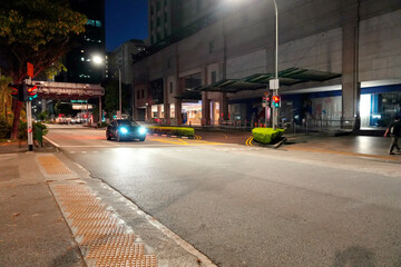 City Street at Night