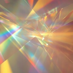 Subtle rainbow prism background for soft effects