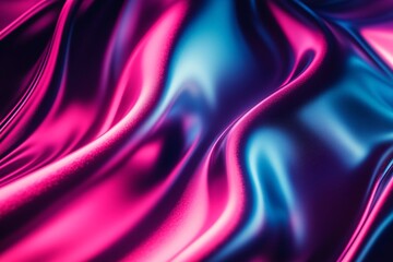 Fototapeta premium Abstract Fluid Design with Pink and Blue Gradient
