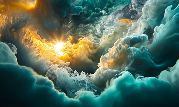 Underwater Cloudscape