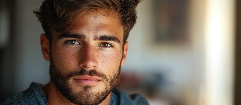 Handsome Narcissistic Proud Young Man