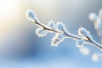 macro photography of intricate ice crystals, capturing the unique beauty of winter frost patterns, snowflakes, and frozen formations on natural surfaces, ideal for winter-themed designs, backgrounds, 