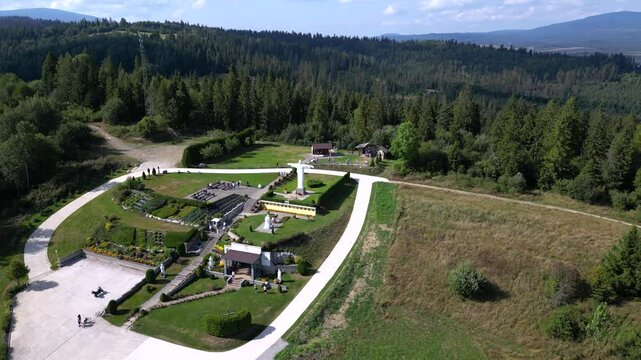 Stunning scenery at local monument in northern Slovakia, Rio de Klin