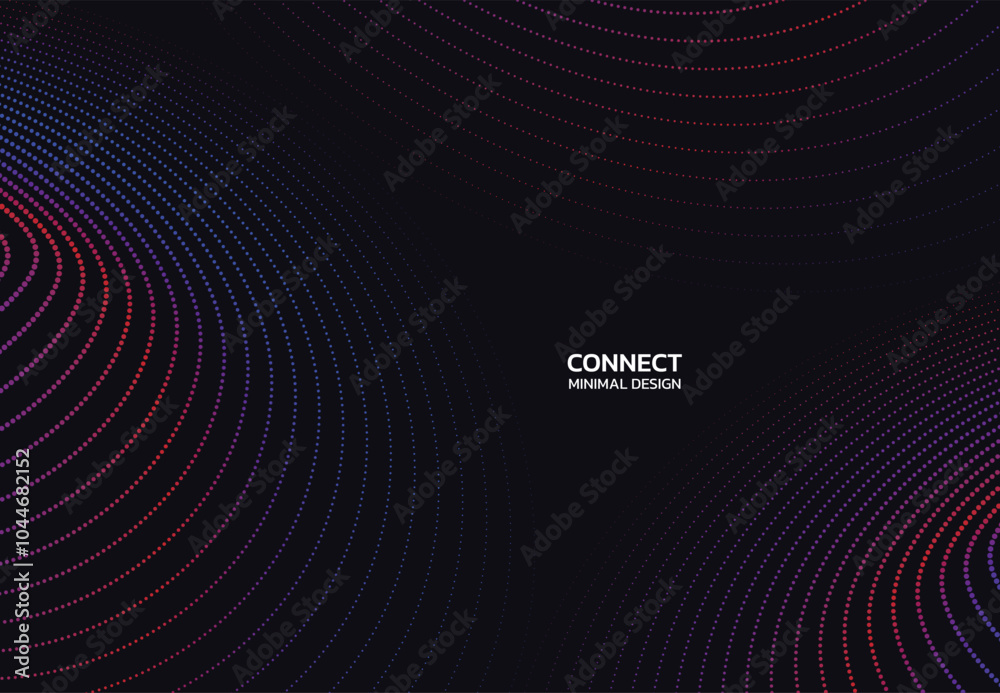 Poster abstract technology background with big data. internet connection, abstract sense of science and tec