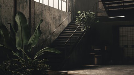 Naklejka premium Urban Staging with Detailed Textures and Backgrounds