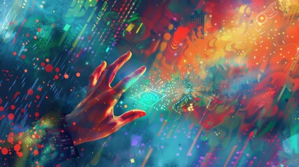 Exploring the Intersection of Technology and Creativity A Vivid Digital Experience