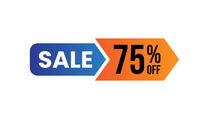 Colorful sale tags display a variety of discount. Perfect for marketing promotions, retail sales events, and attracting customer attention to discounts.