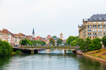 Townscape of  Strasbourg, France.